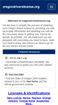 Mobile Screenshot of oregondriverslicense.org